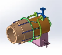 Low NoX Rafineri founo brûler pou endistri pétrochimique